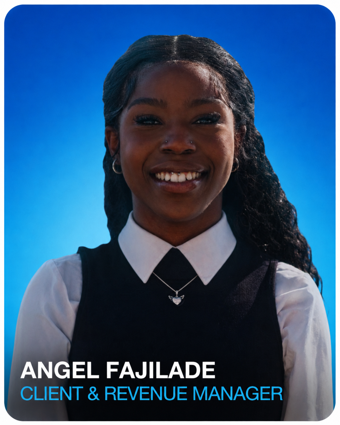 Angel Fajilade — Client & Revenue Manager