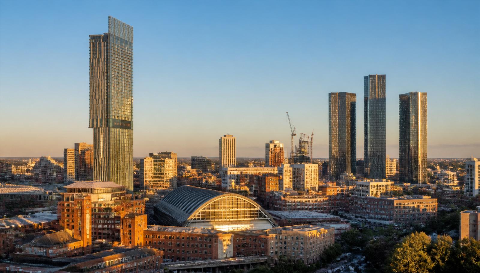 Greater Manchester skyline
