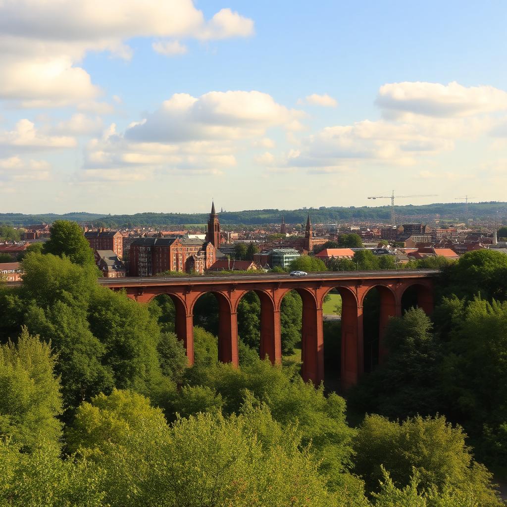 Stockport skyline